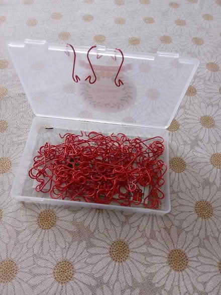 Photo of free Box of xmas bauble hangers (Benhilton SM1) #1