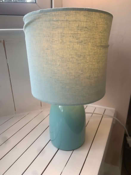 Photo of free Small Bedside Table Lamp Broken Shade (Lye Valley OX3) #1