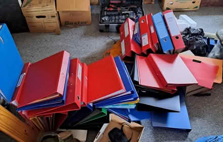 Photo of free A4 ring binders, lever arch files etc. (Scriven HG5) #1