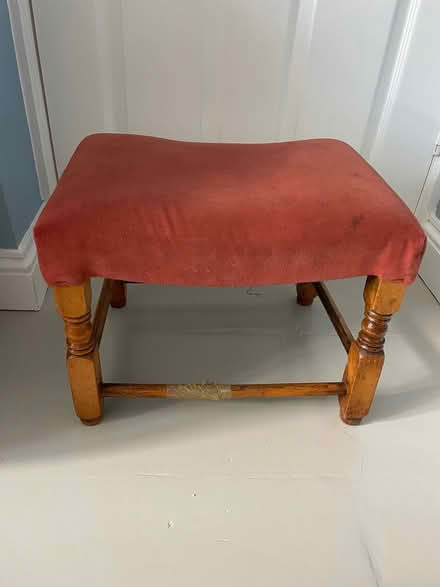 Photo of free Small footstool leg broken (Near St Endas park) #1