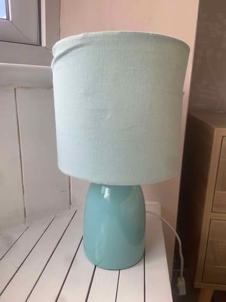 Photo of free Small Bedside Table Lamp Broken Shade (Lye Valley OX3) #3