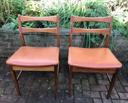 Photo of free 2 60s dining chairs - restoration (Bristol BS3) #1