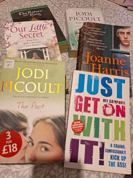 Photo of free Selection of 6 books (Merton Park) #1