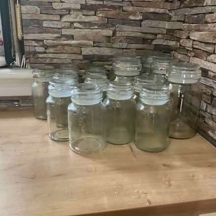 Photo of free Glass jars with lids (East End Glasgow G31)