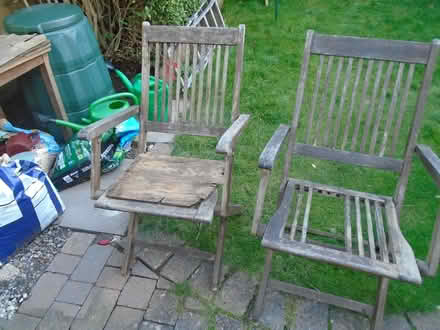 Photo of free garden chairs (HR1) #2