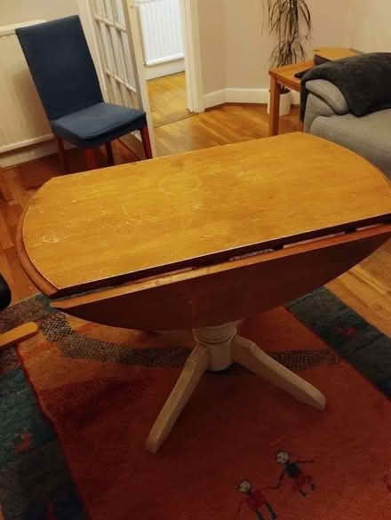 Photo of free Round Dining table and two chairs (East Finchley N2) #2