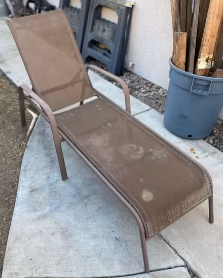 Photo of free chaise lounge (North Fontana) #2