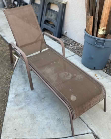 Photo of free chaise lounge (North Fontana) #2