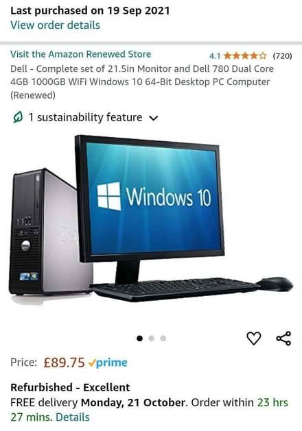 Photo of free Dell computer (Dawlish EX7) #1