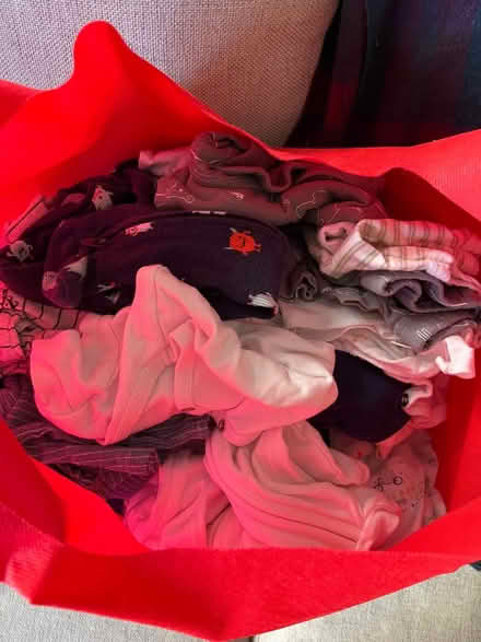 Photo of free Bag of infant clothes (Hamilton Heights) #1