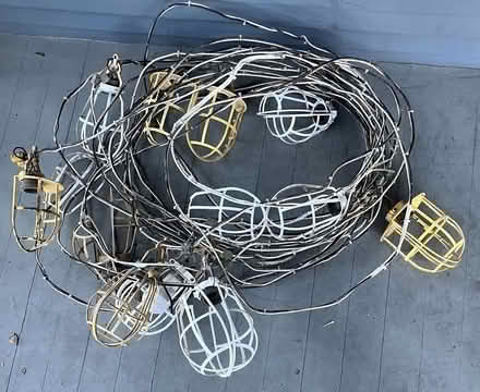 Photo of free Construction Light Strings (Morgan Hill (Jackson Oaks)) #1