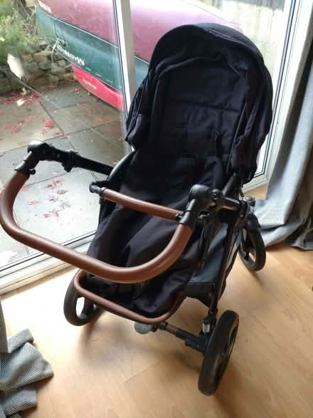 Photo of free Black venicci pushchair/pram (Penrith CA11)