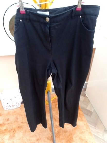 Photo of free Black jeans -patched (Hellesdon NR6) #1