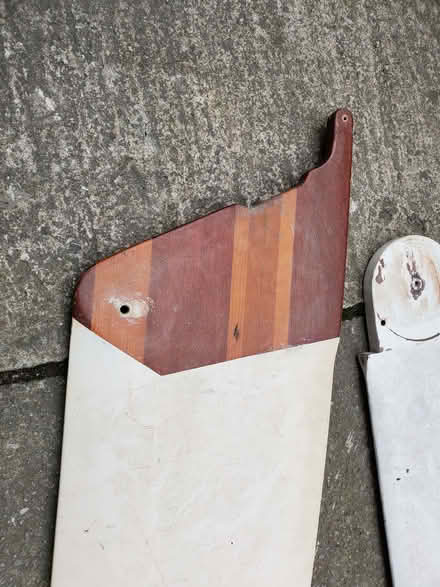 Photo of free Centre board and rudder blade from a National 12 dinghy. (Nailsea BS48) #2