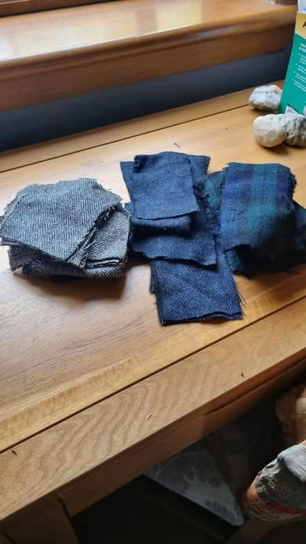 Photo of free Harris tweed off-cuts (Baillieston, Glasgow G69) #1