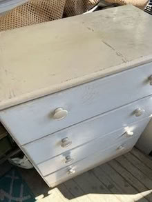 Photo of free Painted 4-drawer dresser (North Baltimore) #3