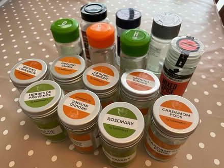 Photo of free A few empty spice & herb jars (Twyford RG10) #1