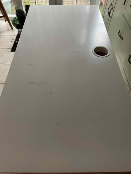 Photo of free White Desk (Coalville LE67) #3