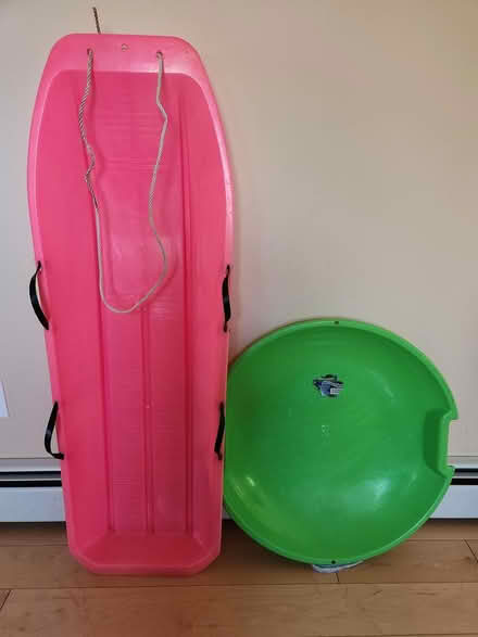 Photo of free 2 plastic sleds for children (Clinton Corners) #1