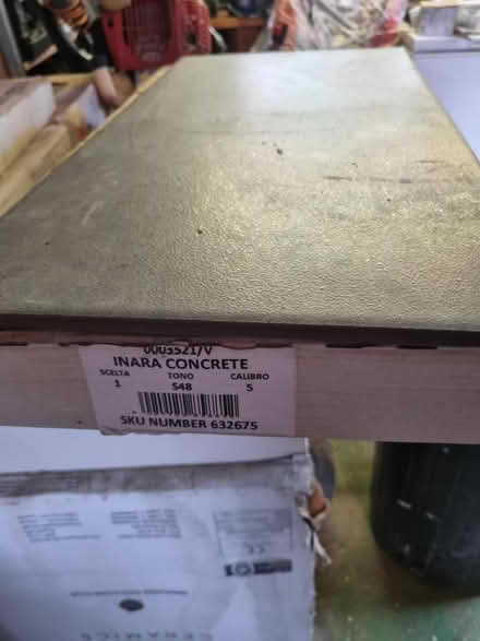 Photo of free Inara Concrete floor tiles (Rainham Mark ME8) #2