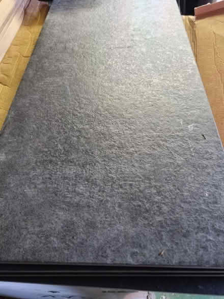 Photo of free Black Floor tiles x 4 (Rainham Mark ME8) #1