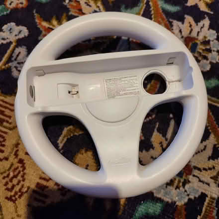 Photo of free Nintendo Wii steering wheel, used (Church RG2) #1