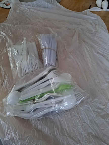 Photo of free Plastic cutlery and Aprons (Tramore, Co.Waterford) #1