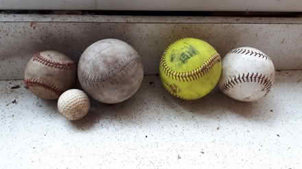 Photo of free Softball / Hardball / Golf ball (Stanley Park area of Kitchener) #1