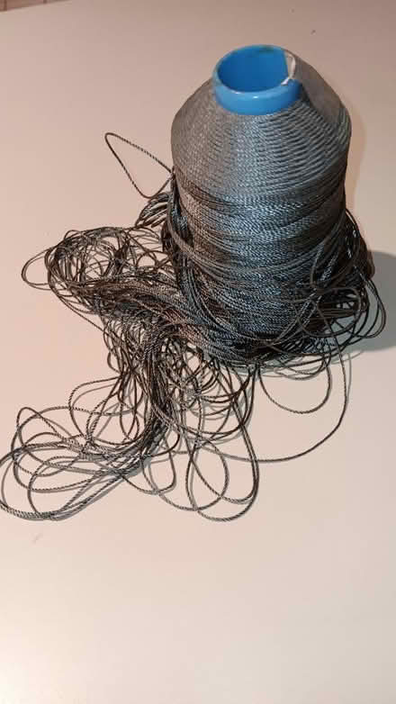 Photo of free Spool of grey string/cord (19095) #1