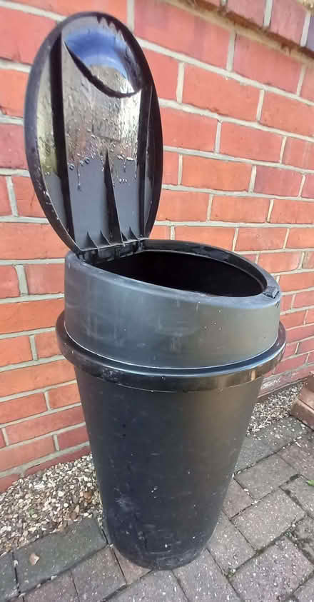 Photo of free Large stylish flip lid bin (Woodley RG5) #2