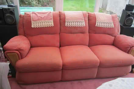 Photo of free reclining sofa (KT17 Epsom) #1