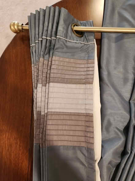 Photo of free Curtain panels and rod (Urbana, MD) #2