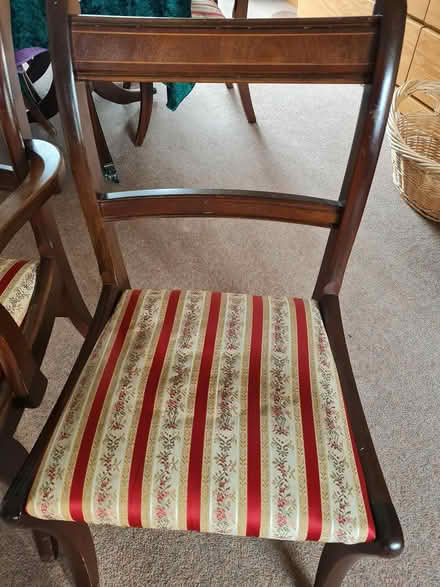 Photo of free Extending Dining table & 6 chairs (Stewarton) #3