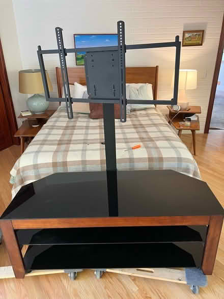 Photo of free Flat TV stand (Madison, Wisconsin) #2