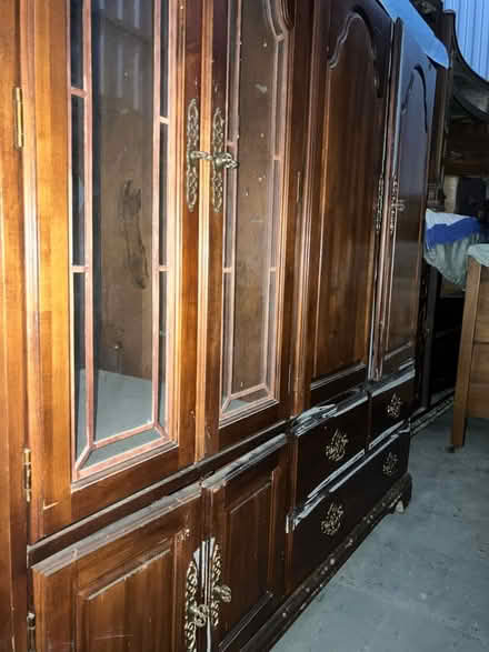 Photo of free Wooden Entertainment Center (South Houston at Spencer Hwy) #3