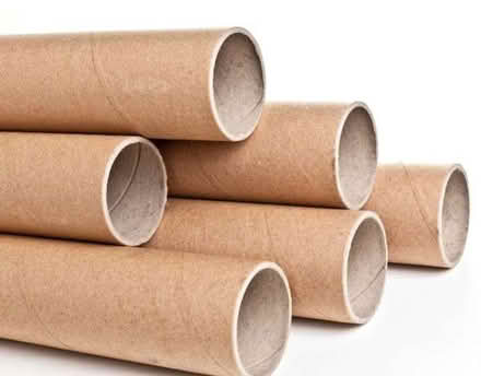 Photo of Narrow, thick cardboard tubes from clingfilm & foil rolls (Bridge of Allan FK9) #1