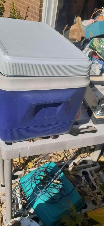 Photo of free Rubbermaid cooler (Crestwood near Princeton Halls) #2