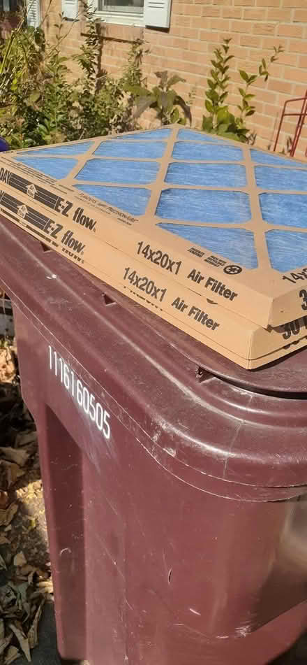 Photo of free 3 Furnace filters (Crestwood near Princeton Halls) #1