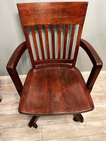 Photo of free Antique Bankers Chair (Sunrise) #1