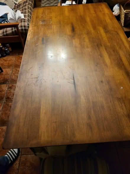 Photo of free Solid wood kitchen table (Westchester, Il) #1