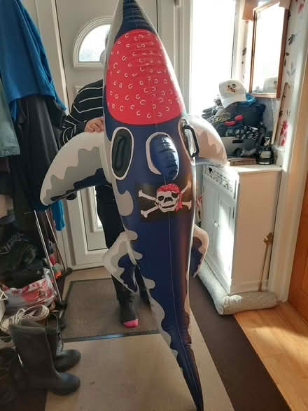 Photo of free 5ft inflatable pirate shark (Hanham BS15) #1