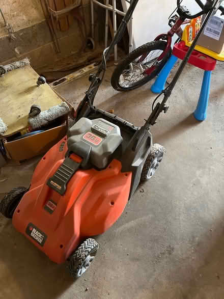 Photo of free Battery operated lawnmower (Oradell) #1