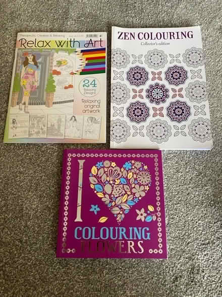 Photo of free Adult Colouring Books (Whinfield DL1) #1