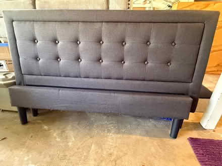 Photo of free Queen Bed headboard and footboard (Allandale North / Shoal Creek) #1