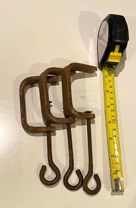 Photo of free 3 small clamps (Presteigne LD8) #1