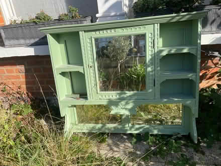 Photo of free Painted pine overmantle (Alexandra Palace N22) #1