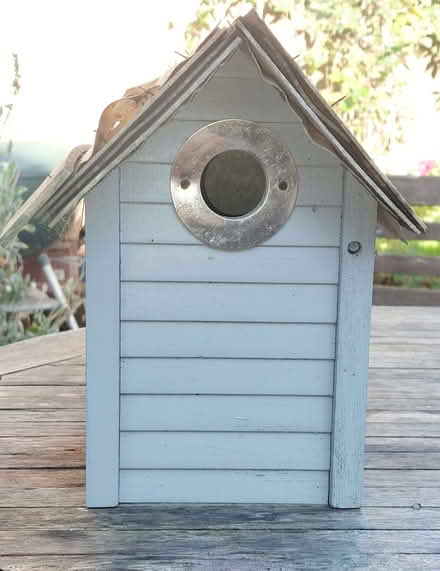 Photo of free Cute Laura Ashley bird house, roof needs tlc (Ringmer BN8) #1