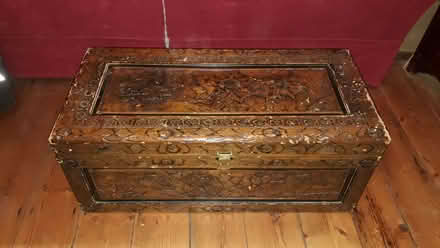 Photo of free Carved wooden box (Balsall Heath B13) #2