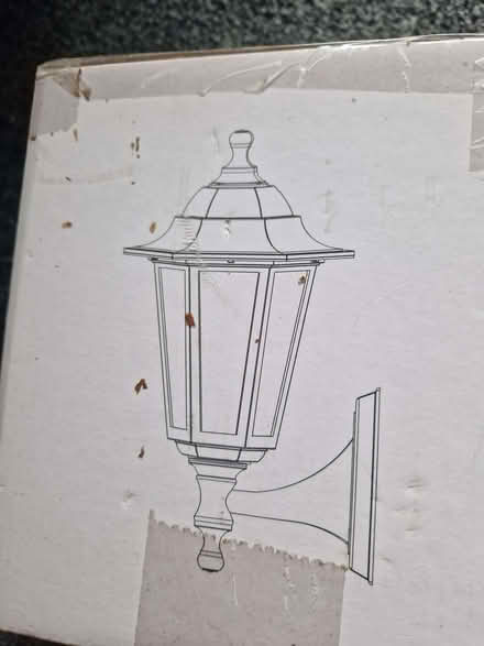 Photo of free Outdoor light and bulb (Ballybought BT36) #2