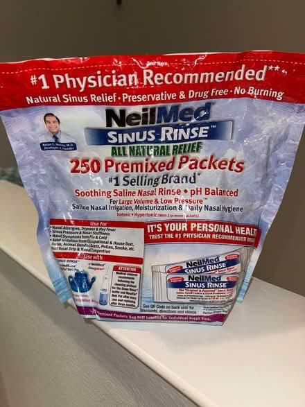 Photo of free Neil Med premixed saline packets (San Antonio shopping center) #1